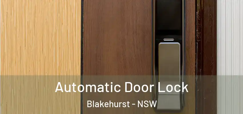 Automatic Door Lock Blakehurst - NSW