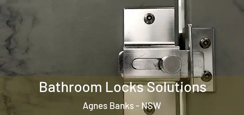 Bathroom Locks Solutions Agnes Banks - NSW