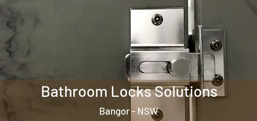 Bathroom Locks Solutions Bangor - NSW
