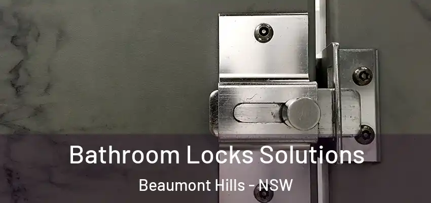 Bathroom Locks Solutions Beaumont Hills - NSW