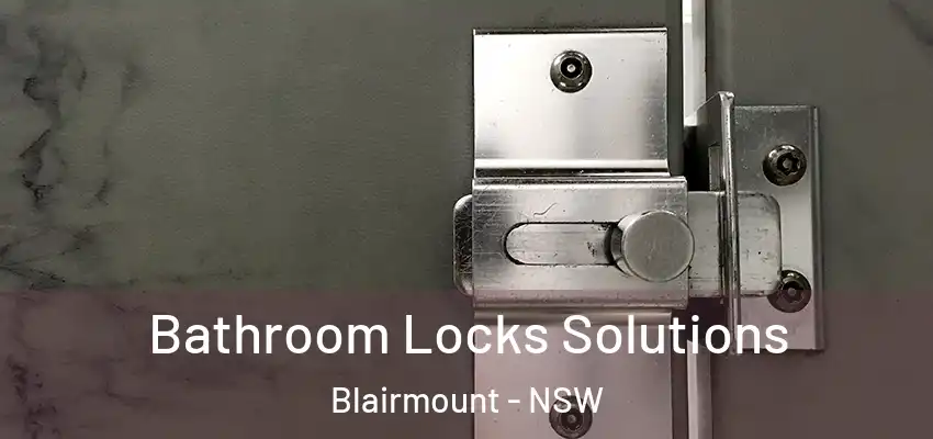 Bathroom Locks Solutions Blairmount - NSW