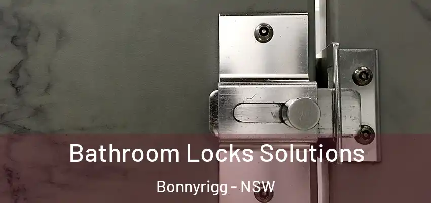 Bathroom Locks Solutions Bonnyrigg - NSW