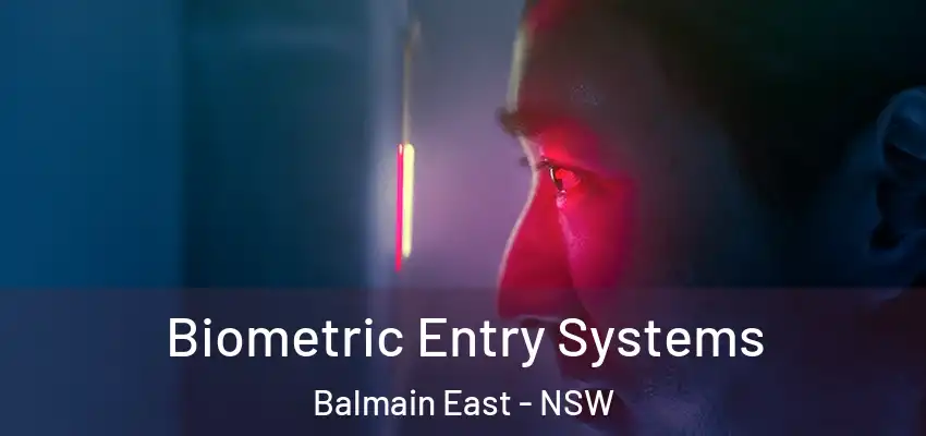 Biometric Entry Systems Balmain East - NSW