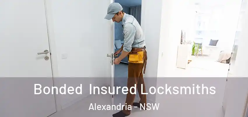 Bonded Insured Locksmiths Alexandria - NSW