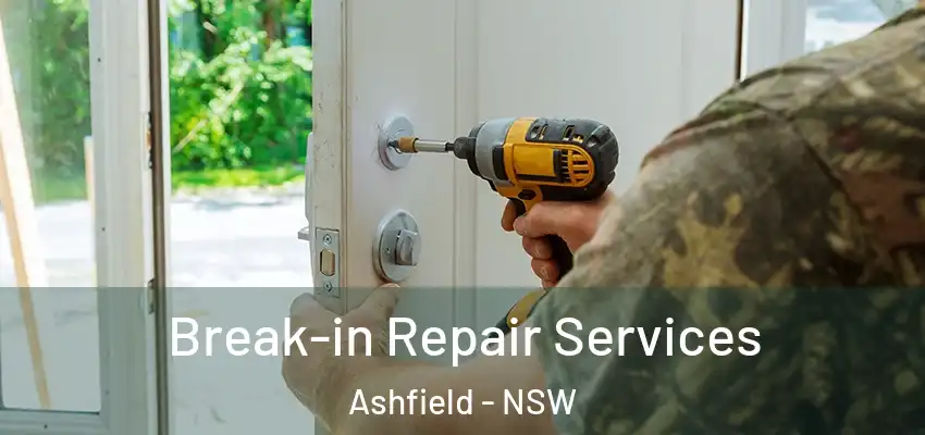 Break-in Repair Services Ashfield - NSW
