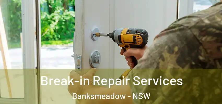 Break-in Repair Services Banksmeadow - NSW