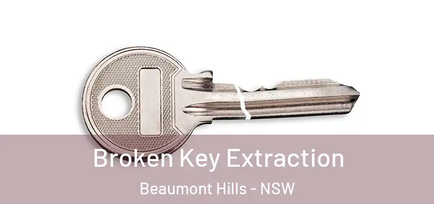 Broken Key Extraction Beaumont Hills - NSW