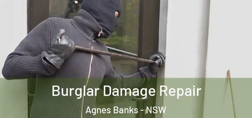 Burglar Damage Repair Agnes Banks - NSW