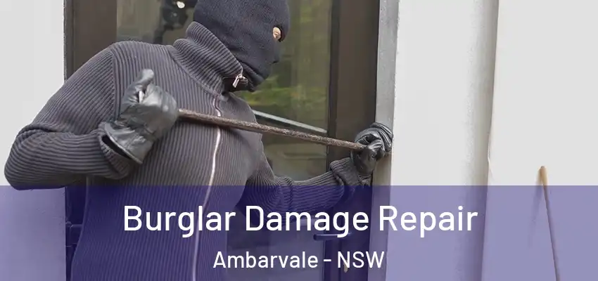 Burglar Damage Repair Ambarvale - NSW