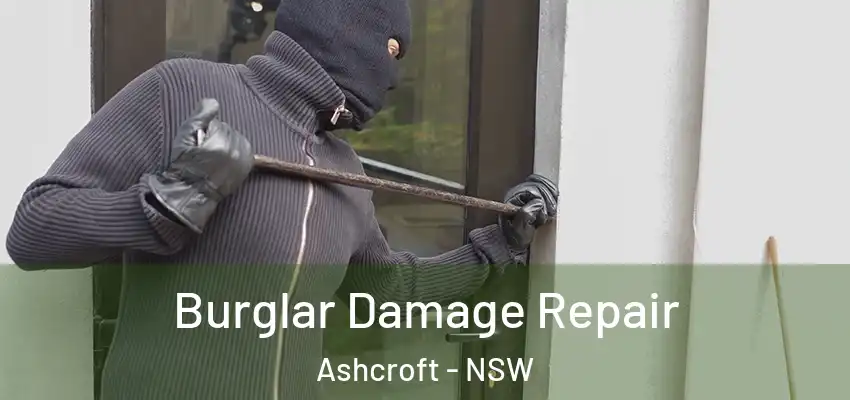 Burglar Damage Repair Ashcroft - NSW