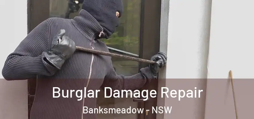Burglar Damage Repair Banksmeadow - NSW