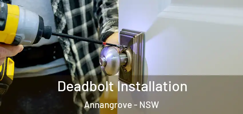 Deadbolt Installation Annangrove - NSW