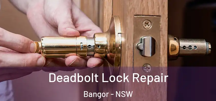 Deadbolt Lock Repair Bangor - NSW