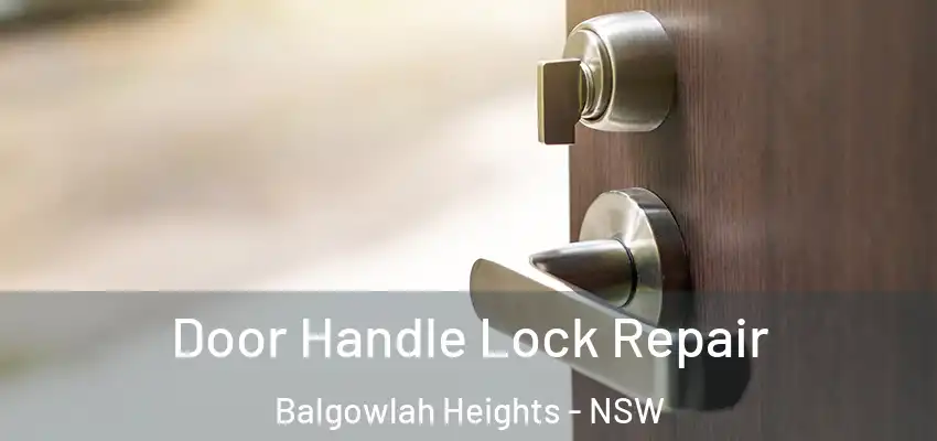 Door Handle Lock Repair Balgowlah Heights - NSW