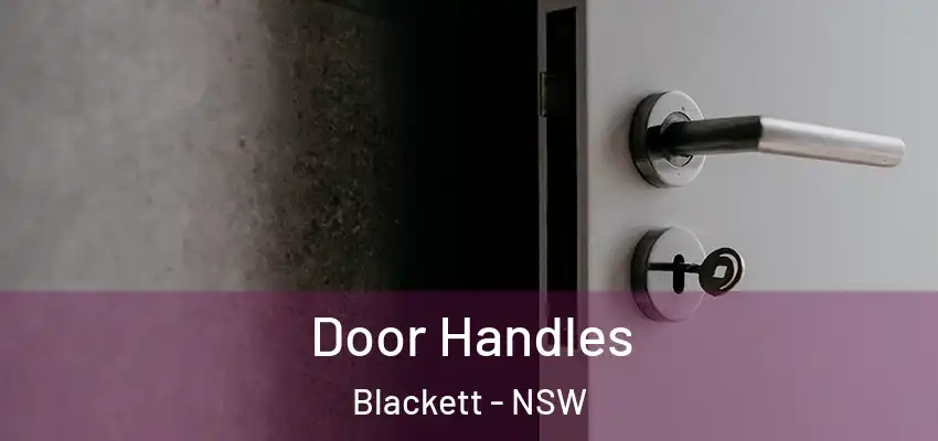 Door Handles Blackett - NSW