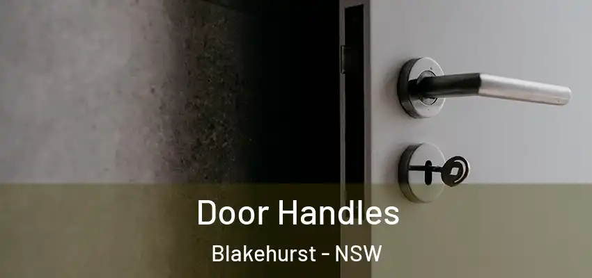 Door Handles Blakehurst - NSW