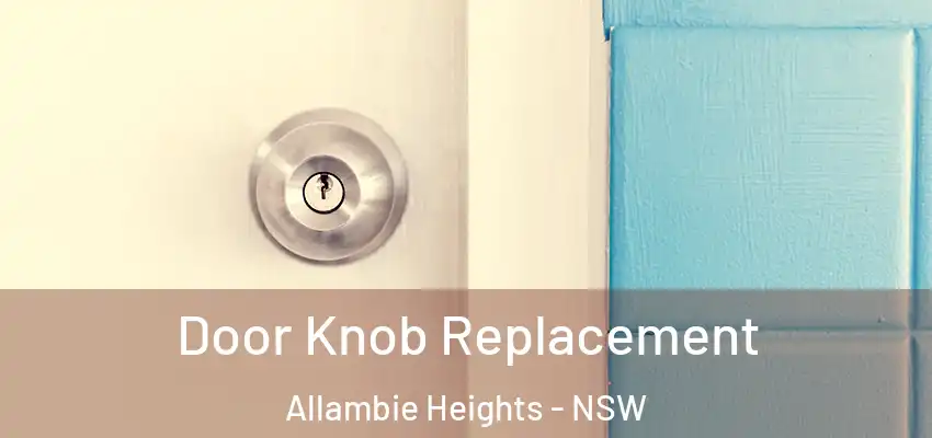 Door Knob Replacement Allambie Heights - NSW
