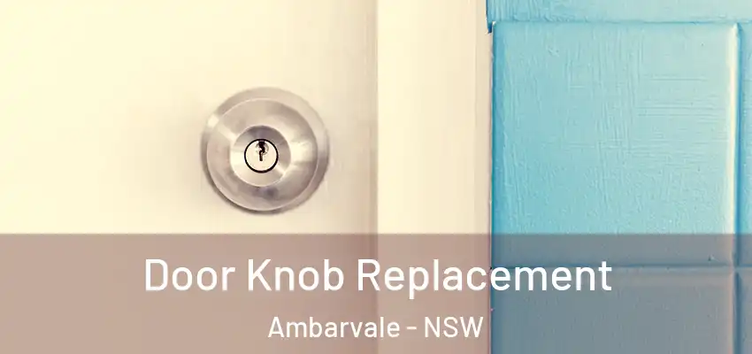 Door Knob Replacement Ambarvale - NSW