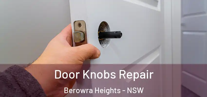 Door Knobs Repair Berowra Heights - NSW
