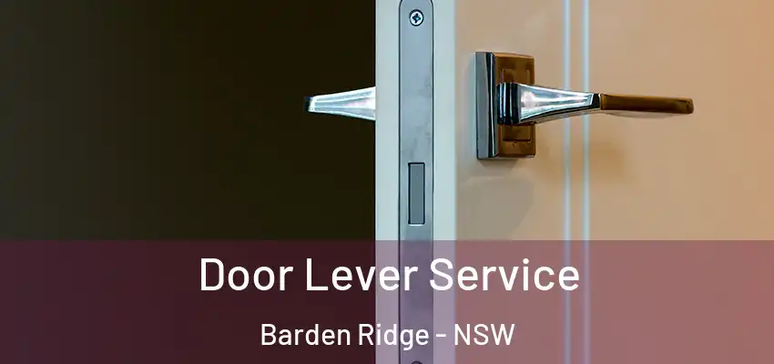 Door Lever Service Barden Ridge - NSW