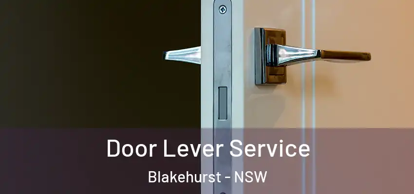Door Lever Service Blakehurst - NSW