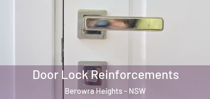 Door Lock Reinforcements Berowra Heights - NSW