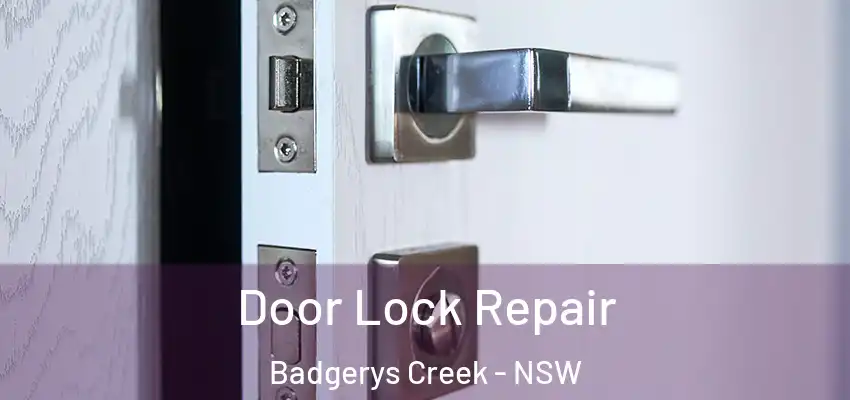 Door Lock Repair Badgerys Creek - NSW