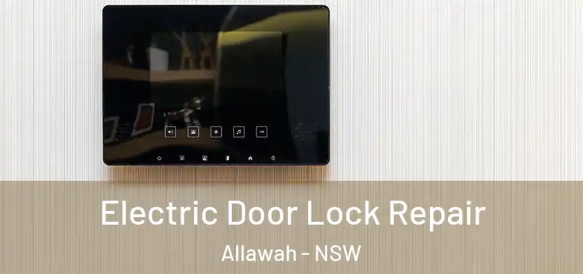Electric Door Lock Repair Allawah - NSW