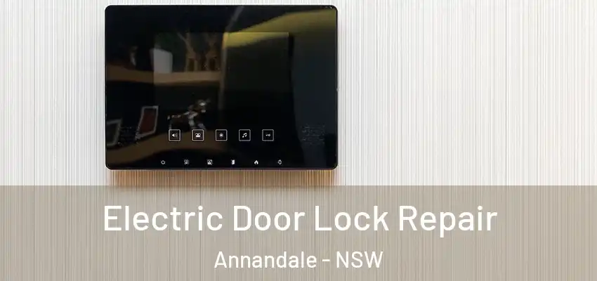 Electric Door Lock Repair Annandale - NSW