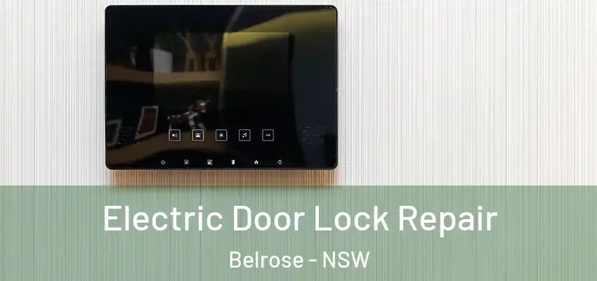 Electric Door Lock Repair Belrose - NSW