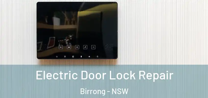 Electric Door Lock Repair Birrong - NSW