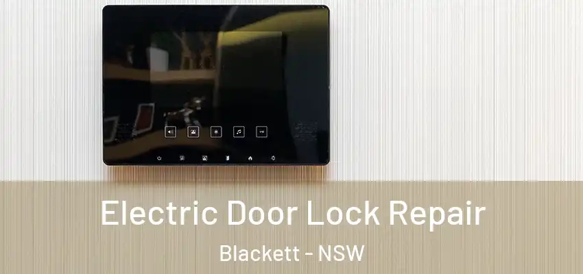 Electric Door Lock Repair Blackett - NSW