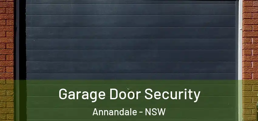 Garage Door Security Annandale - NSW