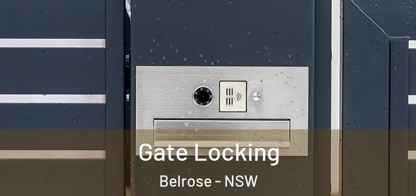 Gate Locking Belrose - NSW