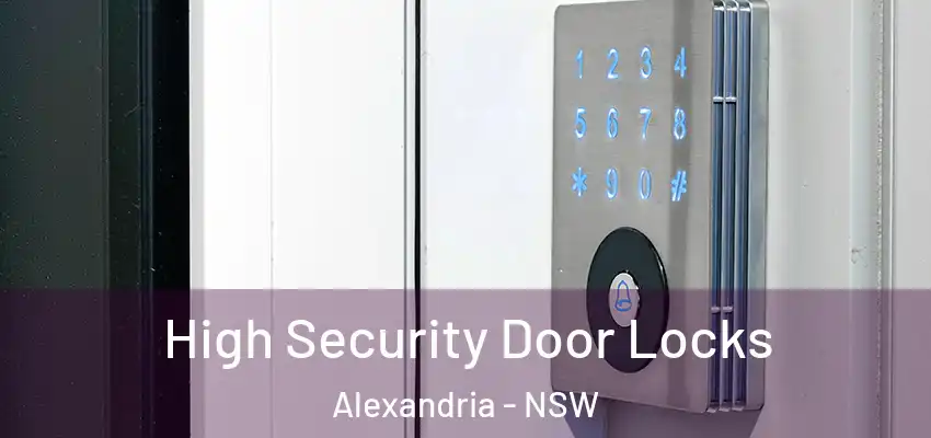 High Security Door Locks Alexandria - NSW