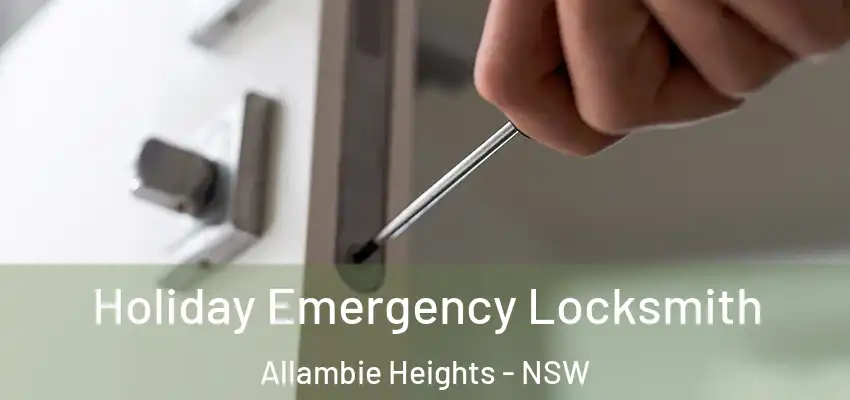 Holiday Emergency Locksmith Allambie Heights - NSW
