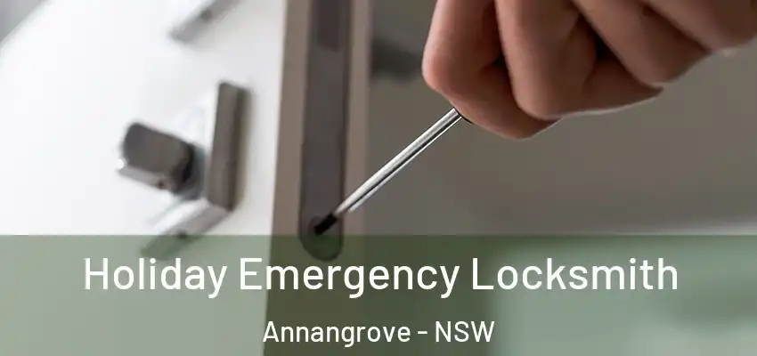 Holiday Emergency Locksmith Annangrove - NSW