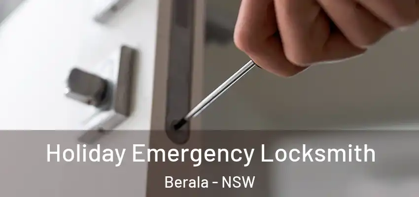 Holiday Emergency Locksmith Berala - NSW