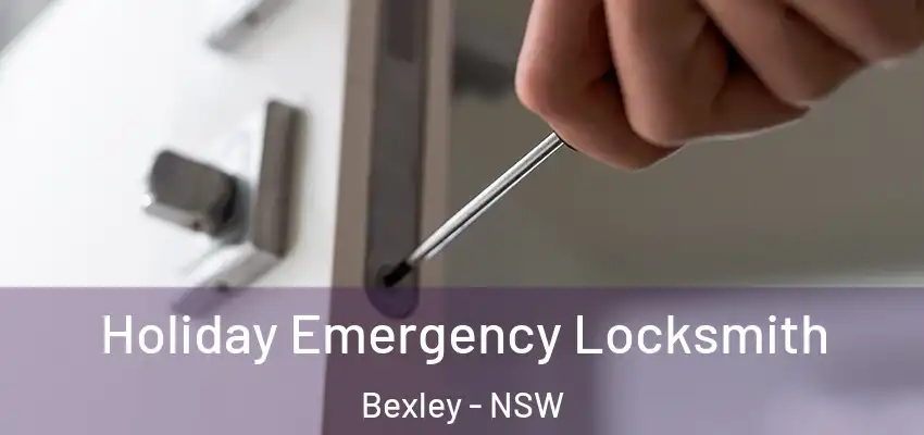 Holiday Emergency Locksmith Bexley - NSW