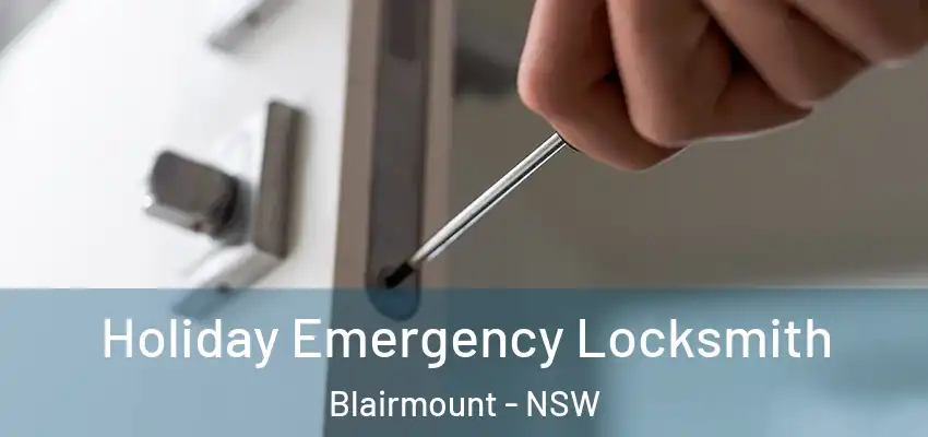 Holiday Emergency Locksmith Blairmount - NSW