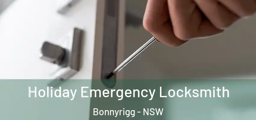 Holiday Emergency Locksmith Bonnyrigg - NSW