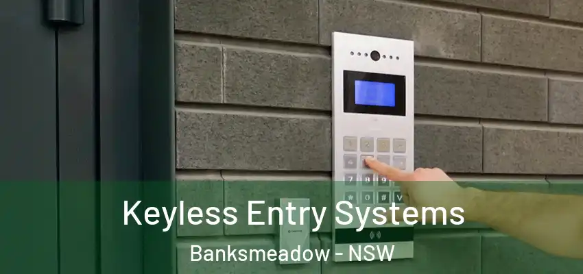 Keyless Entry Systems Banksmeadow - NSW