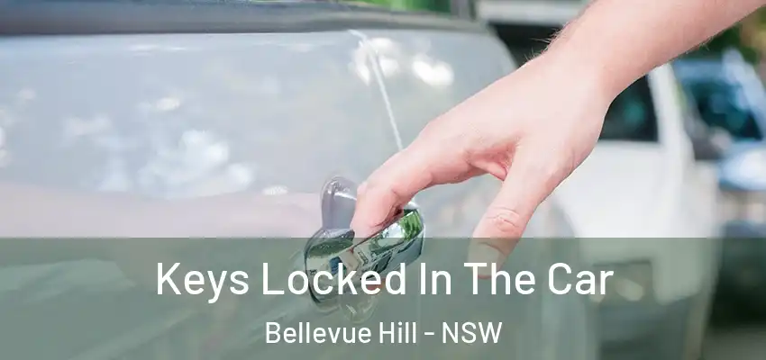 Keys Locked In The Car Bellevue Hill - NSW