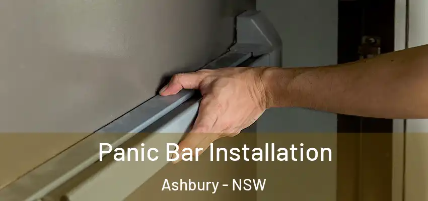 Panic Bar Installation Ashbury - NSW
