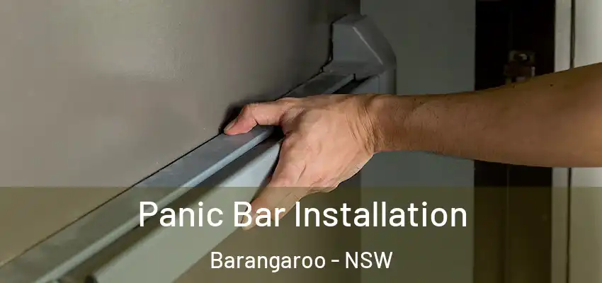 Panic Bar Installation Barangaroo - NSW