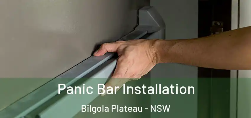 Panic Bar Installation Bilgola Plateau - NSW