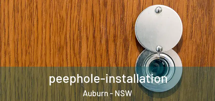 peephole-installation Auburn - NSW