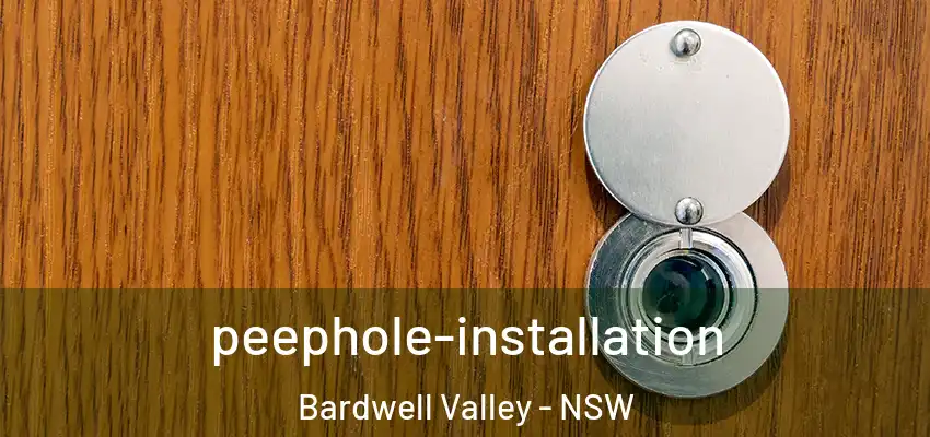  peephole-installation Bardwell Valley - NSW