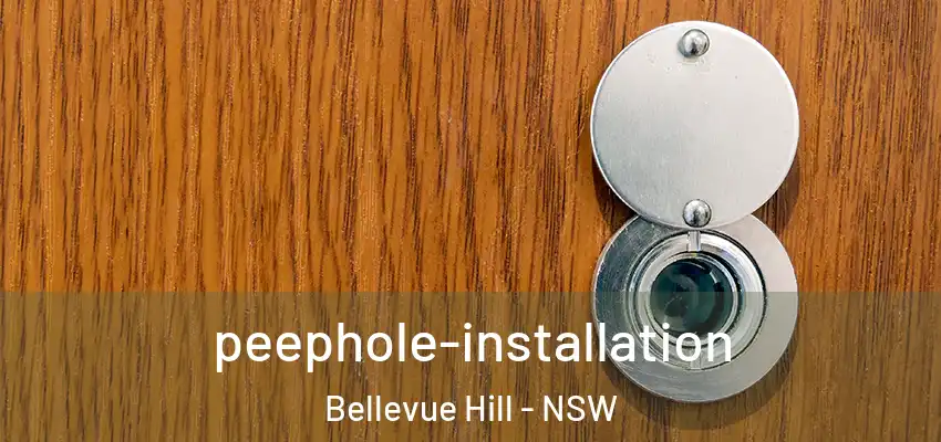 peephole-installation Bellevue Hill - NSW