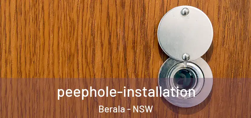 peephole-installation Berala - NSW